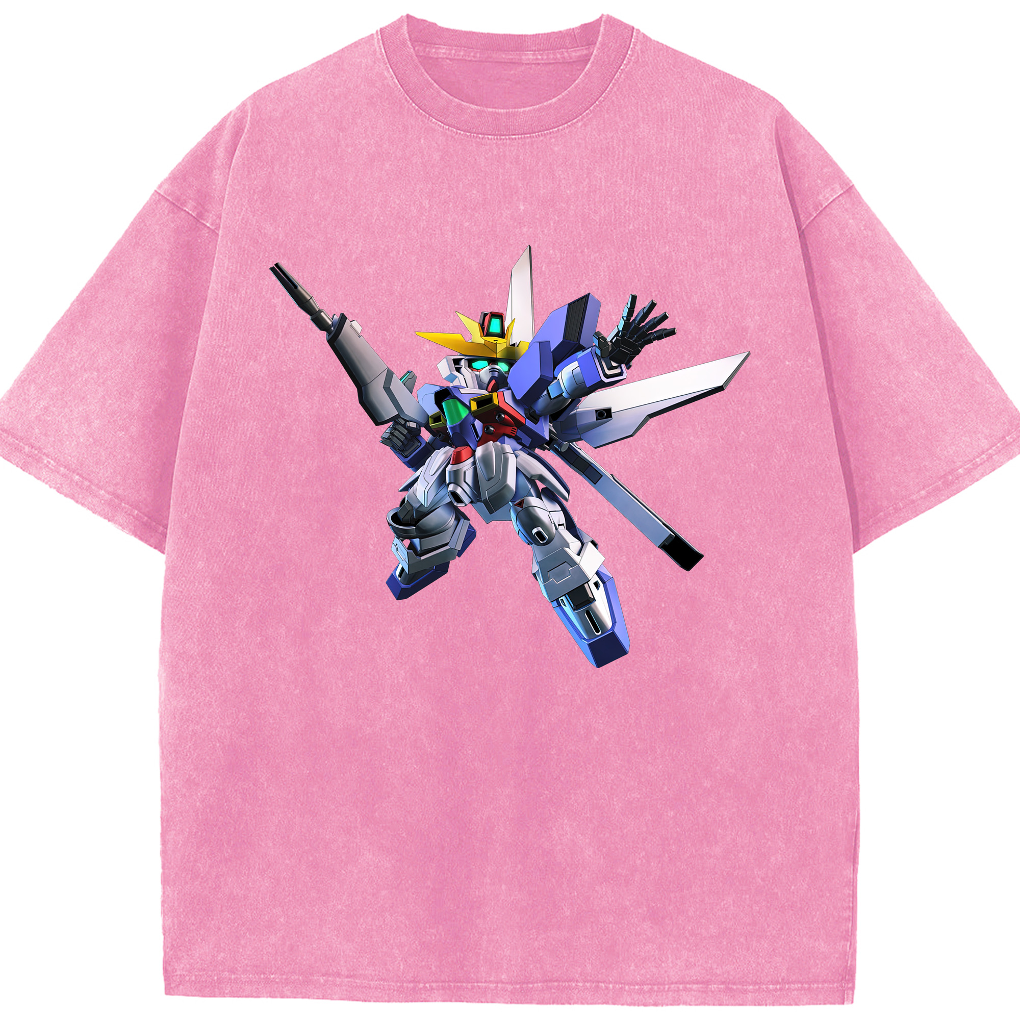 （画像用） 機動戦士ガンダム Mobile Suit Gundam 綿100% ヴィンテージ風 半袖Tシャツ（フロントプリント）